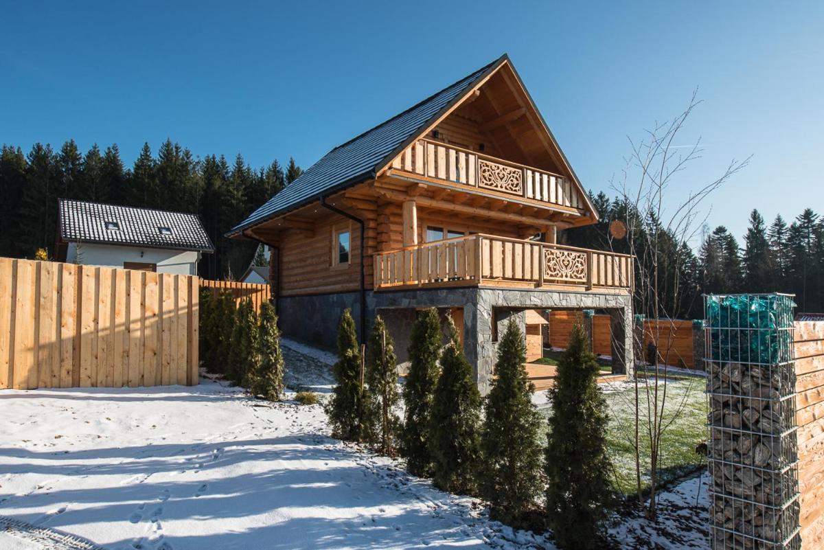 Beskid Wood Houses Jasnowice Bagian luar foto