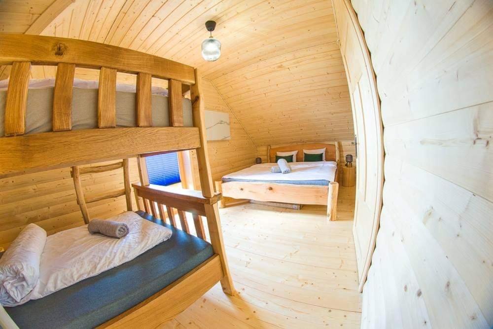 Beskid Wood Houses Jasnowice Bagian luar foto
